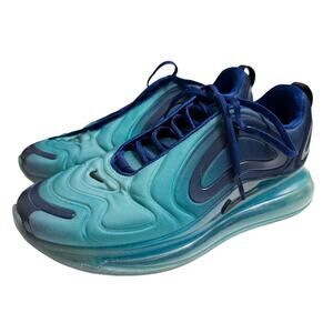 Nike Airmax 720 Sea Forest Sneakers AR9293-400 Womens Deep Royal Blue Size 11